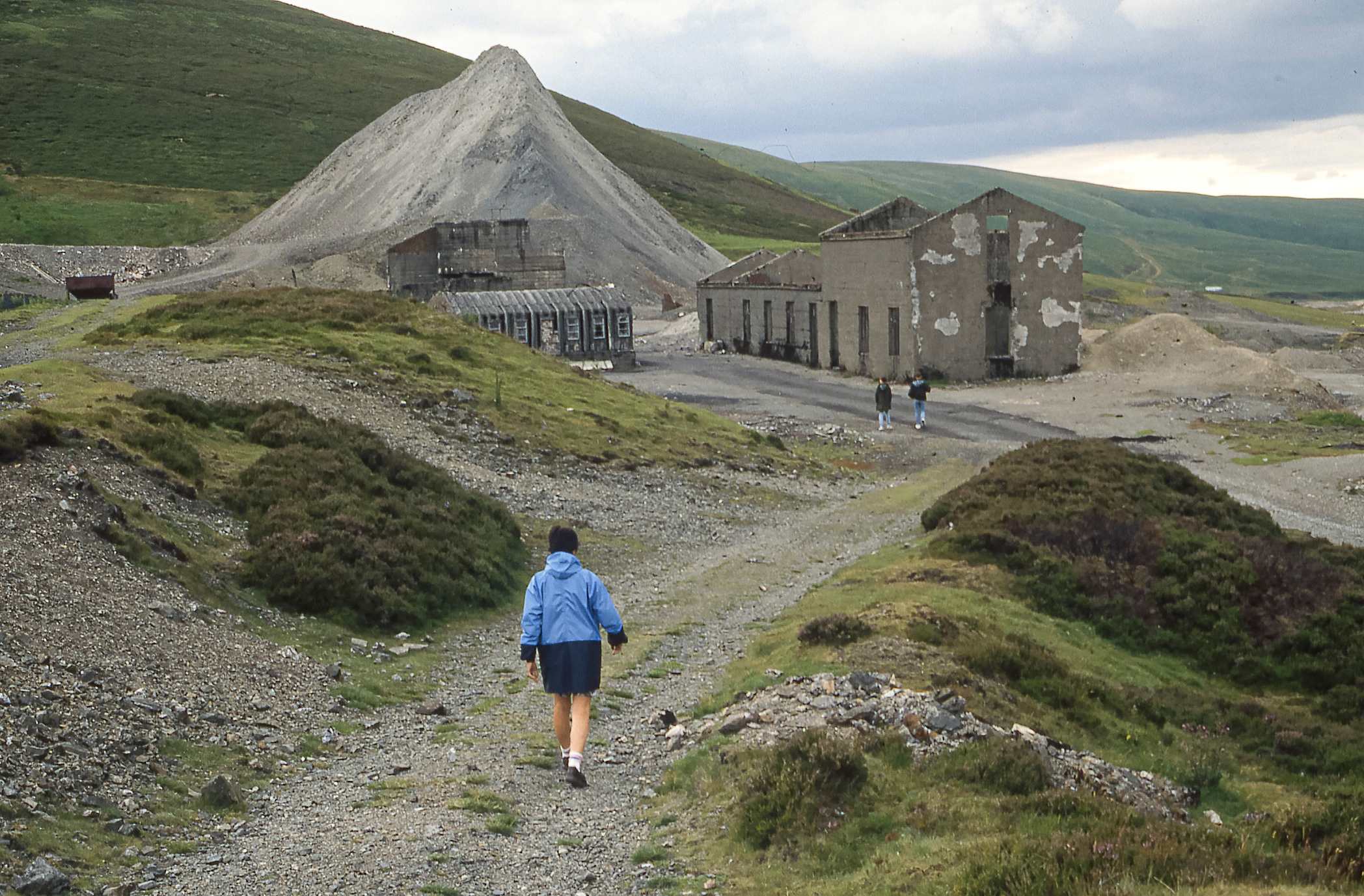 Scotland Rems of Wanlockhead smelter Aug 1989